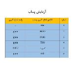 آزمایش آب(water quality)