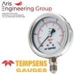 گروه مهندسین آریس تامین کننده گیج فشار و دما برند Tempsens 