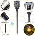چراغ باغی پنل دار
